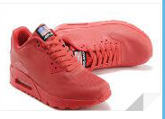 nike air max 90 indenpence red for women